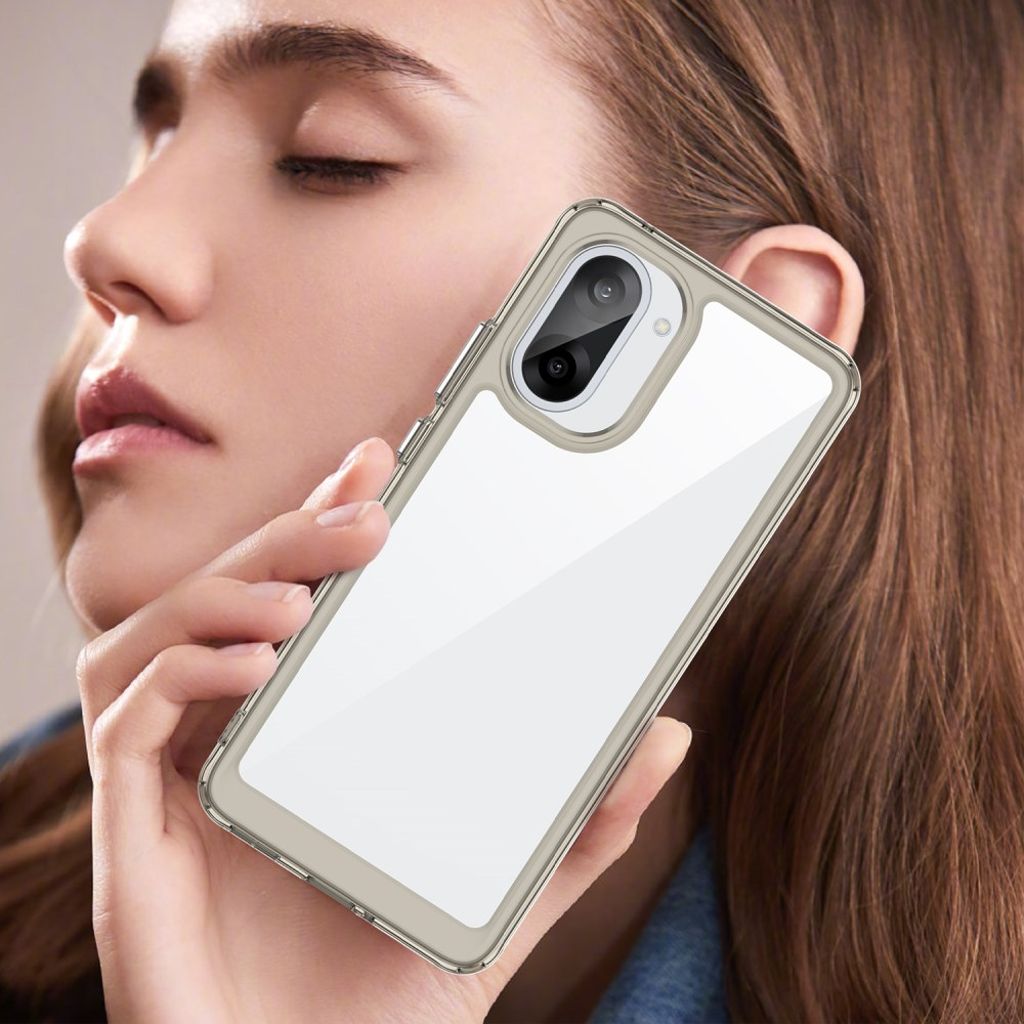 OnePlus Ace 5 Racing 5G / Nord CE5 5G Akryl Skal - Transparent Grå
