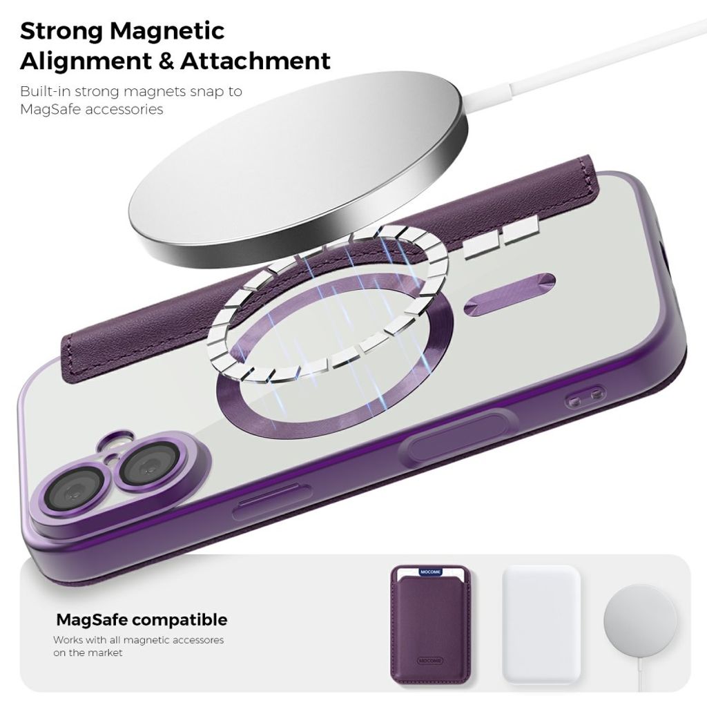 iPhone 17 Cover with MagSafe - Dark Purple