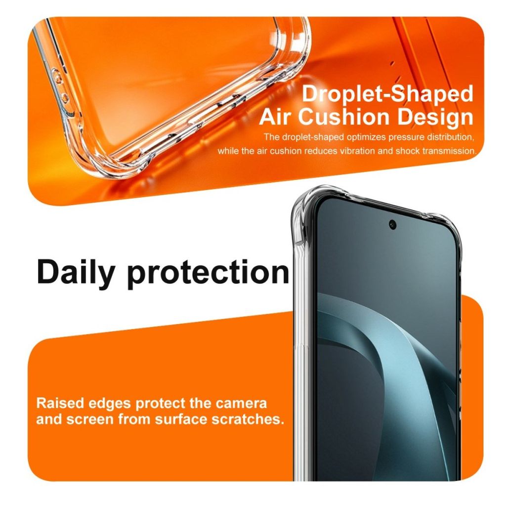 IMAK Xiaomi 17T Pro MagSafe Deksel Støtsikkert - Transparent