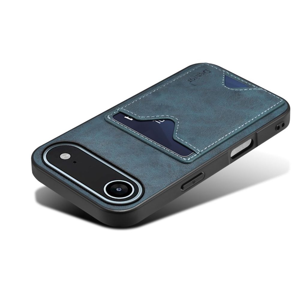 DENIOR iPhone Air Kuori jalustalla - Sininen