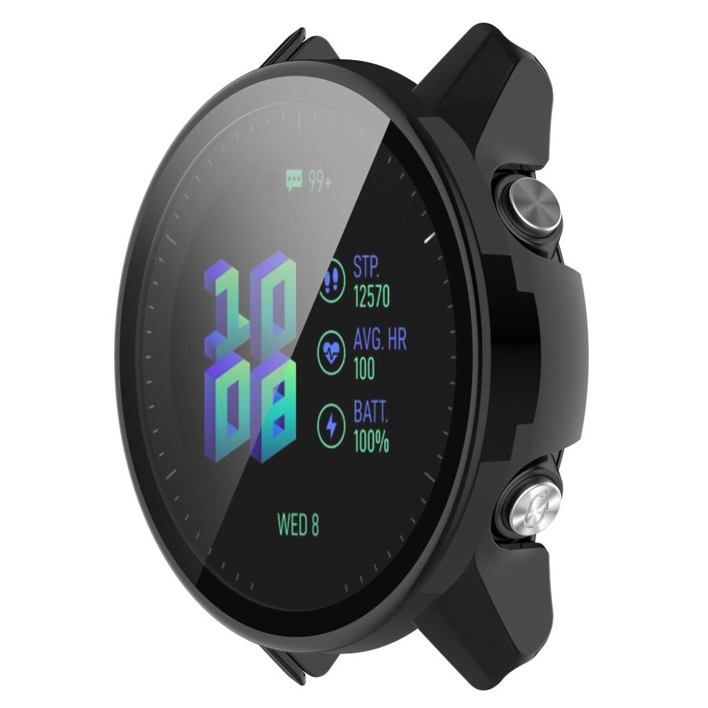 Garmin Forerunner 955 Deksel med Skjermbeskytter - Svart