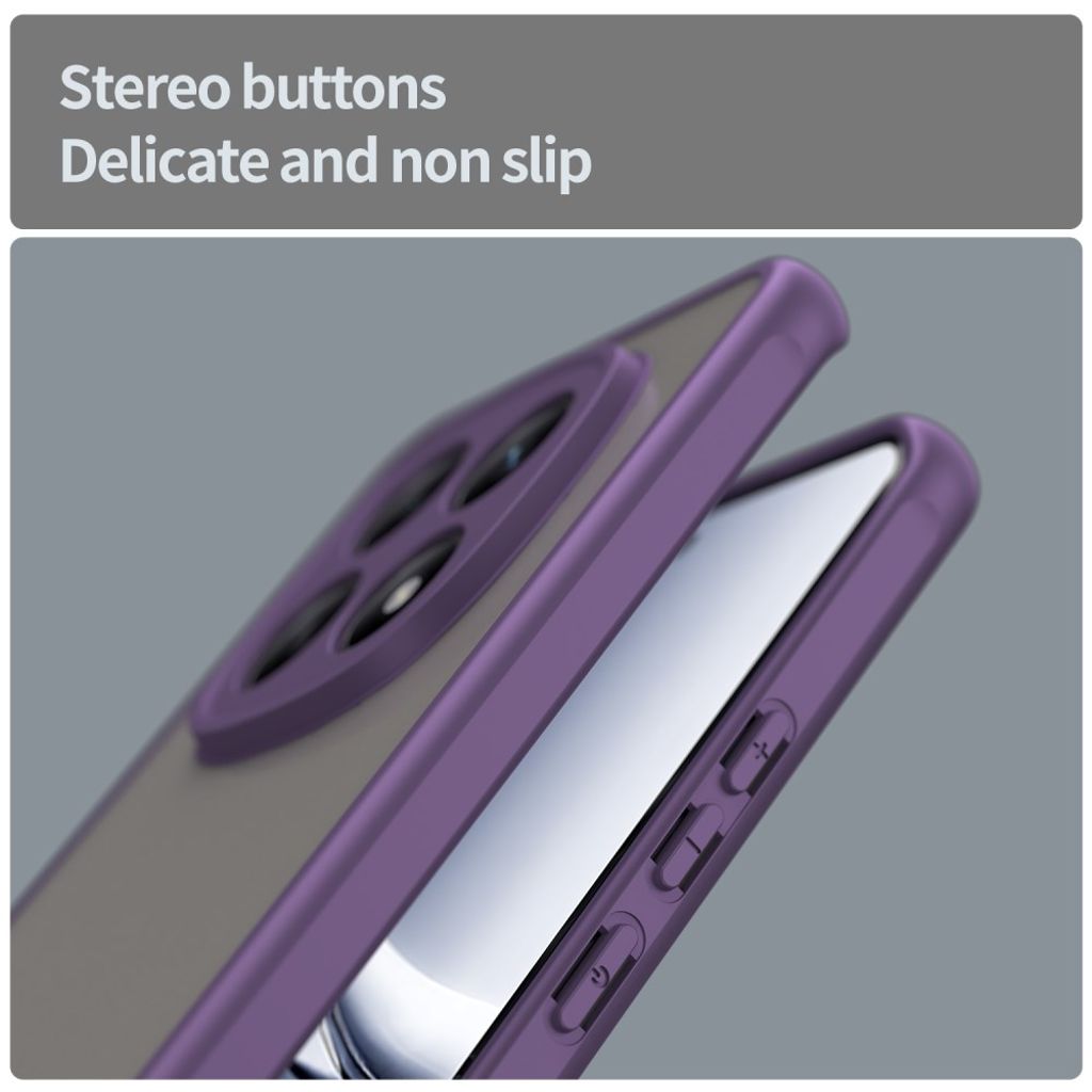 Xiaomi Poco M8 5G/Redmi Note 15 5G/15 4G Skal Stötsäker PC+TPU - Lila