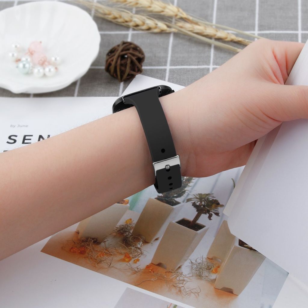 Fitbit Versa/Versa 2 Urrem Silikone – Sort