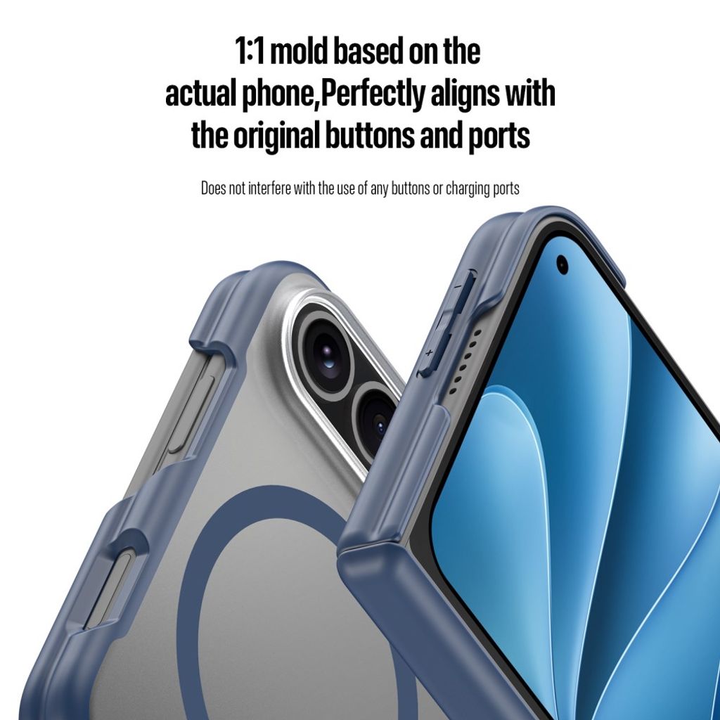 DUX DUCIS iPhone Fold Deksel MagSafe-kompatibel - Blå