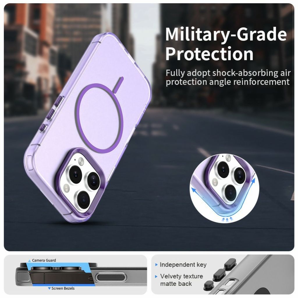 iPhone 16 Pro Deksel med MagSafe - Lilla