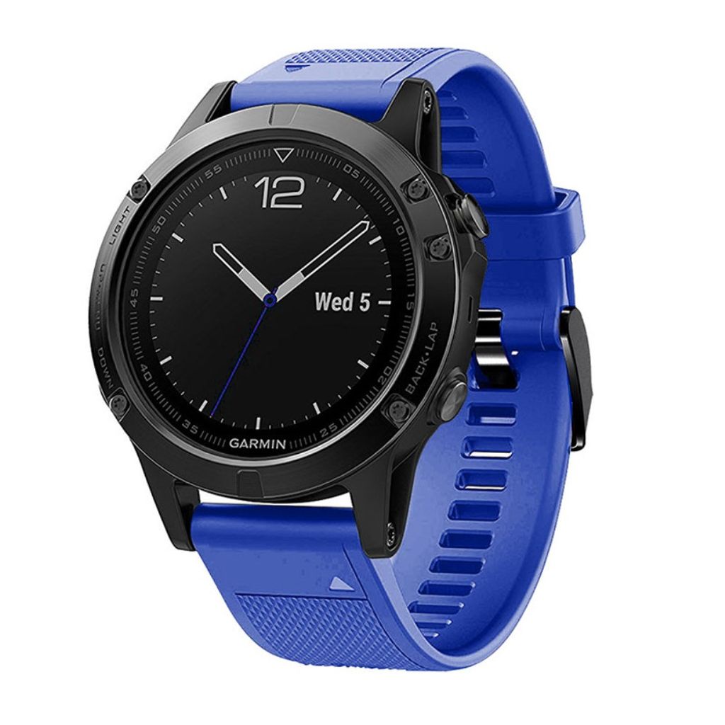 Fleshy Leaf Cinturino 22 Mm Per Garmin Fenix 7/6/5, Approach, Forerunner - Pelle Ibrida E Silicone, Sgancio Rapido, Antisudore