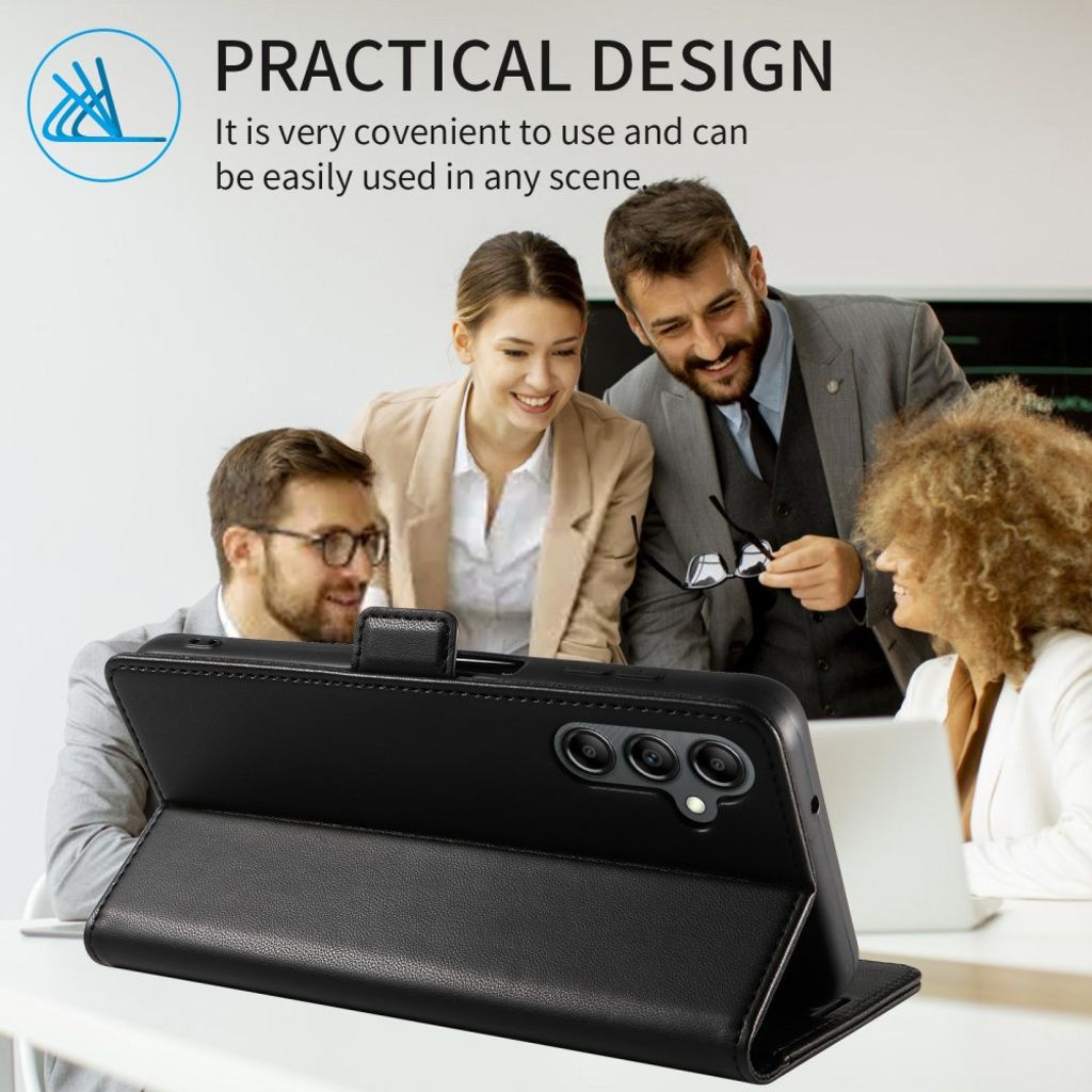 Samsung Galaxy A37 5G Plånboksfodral RFID-blockerande - Svart