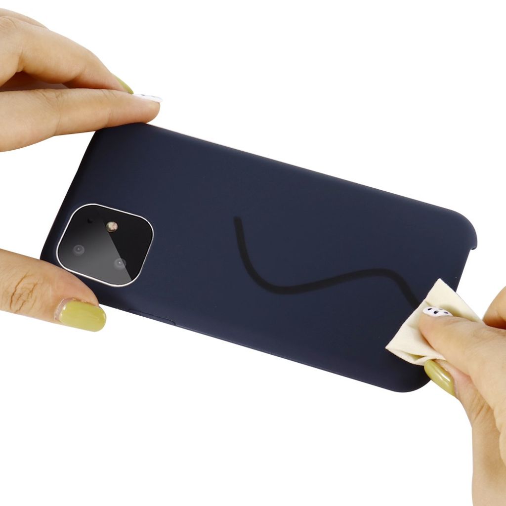 iPhone 11 Silicone Case - Dark Blue