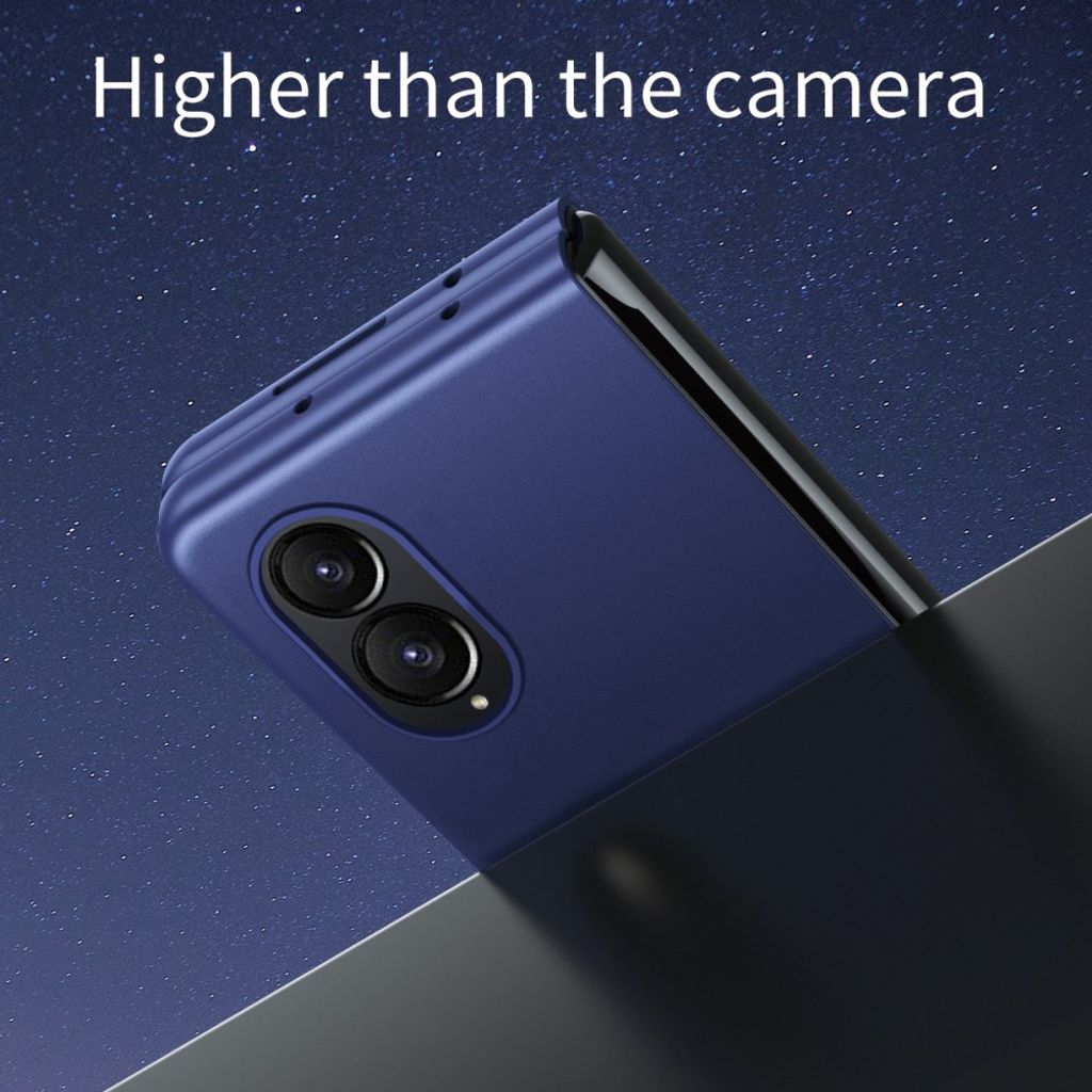 0 00 Samsung Galaxy Z Fold8 Elektropläterad Skal - Blå