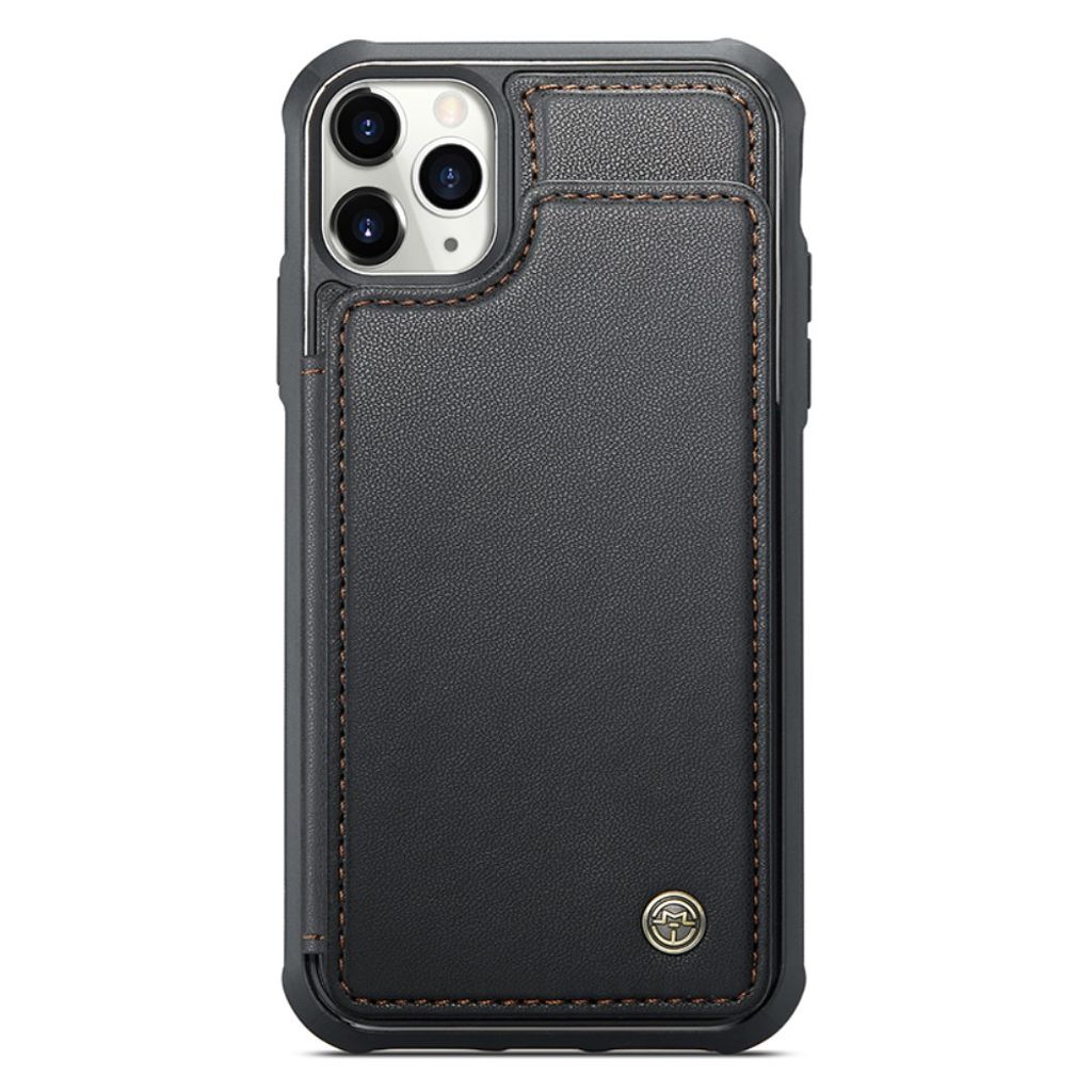 CASEME iPhone 11 Pro Cover med 5 Kortplads - Sort
