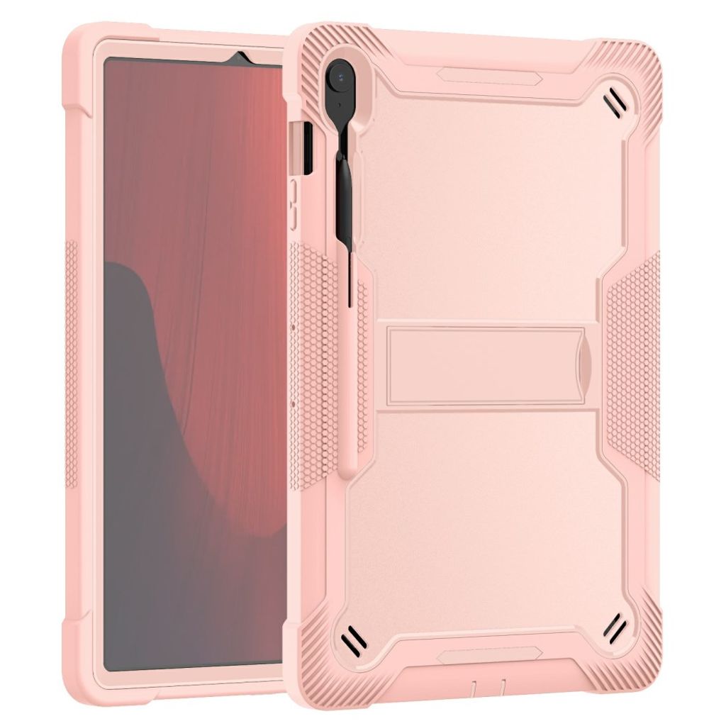 Samsung Galaxy Tab S10 FE Plus Case with Stand - Rose Gold