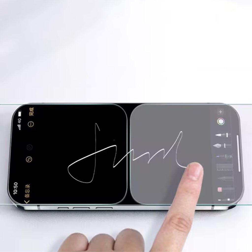 iPhone XS Max, 11 Pro Max Näytönsuoja PET – Läpinäkyvä