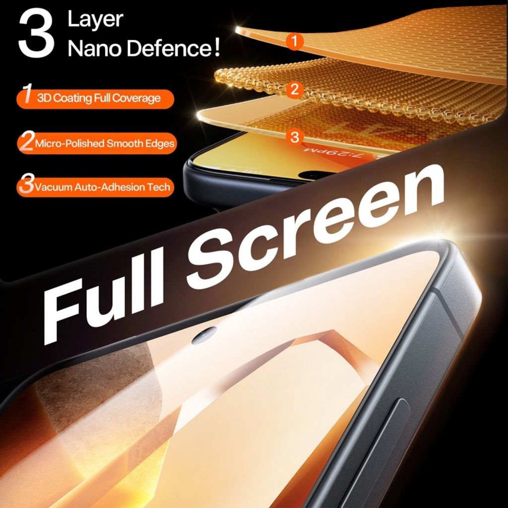 TORRAS Samsung Galaxy S26 Ultra Skjermbeskytter Herdet Glass HD - Gjennomsiktig