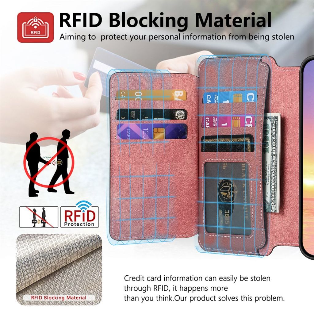 CASENEO iPhone 16 Plus Cover with Stand - Pink