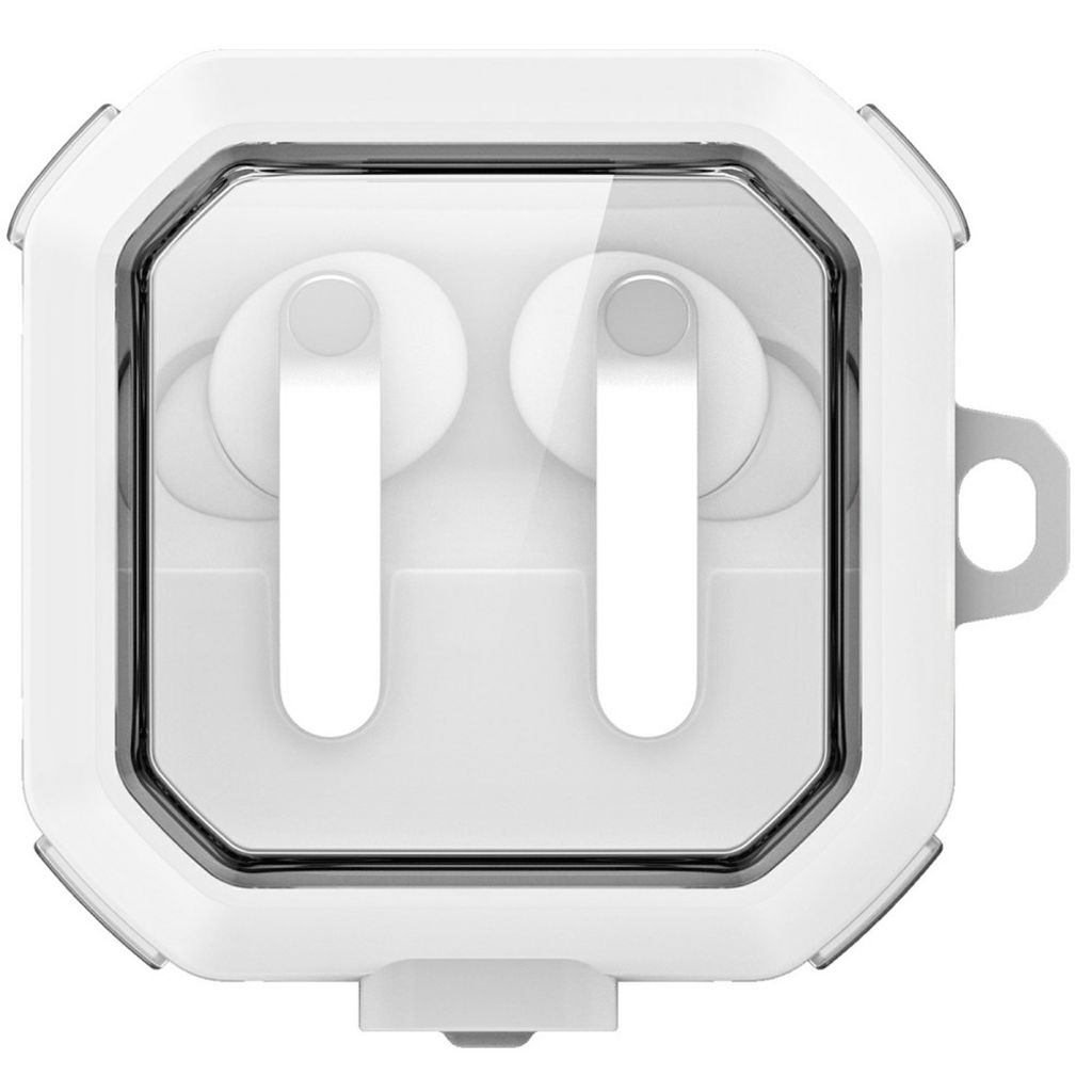 DUX DUCIS Samsung Galaxy Buds4/Buds4 Pro Kuori Metellikoukulla - Valkoinen