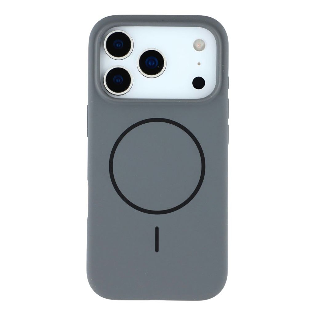 X-LEVEL iPhone 18 Pro Max/17 Pro Max MagSafe kuori silikonista - Musta