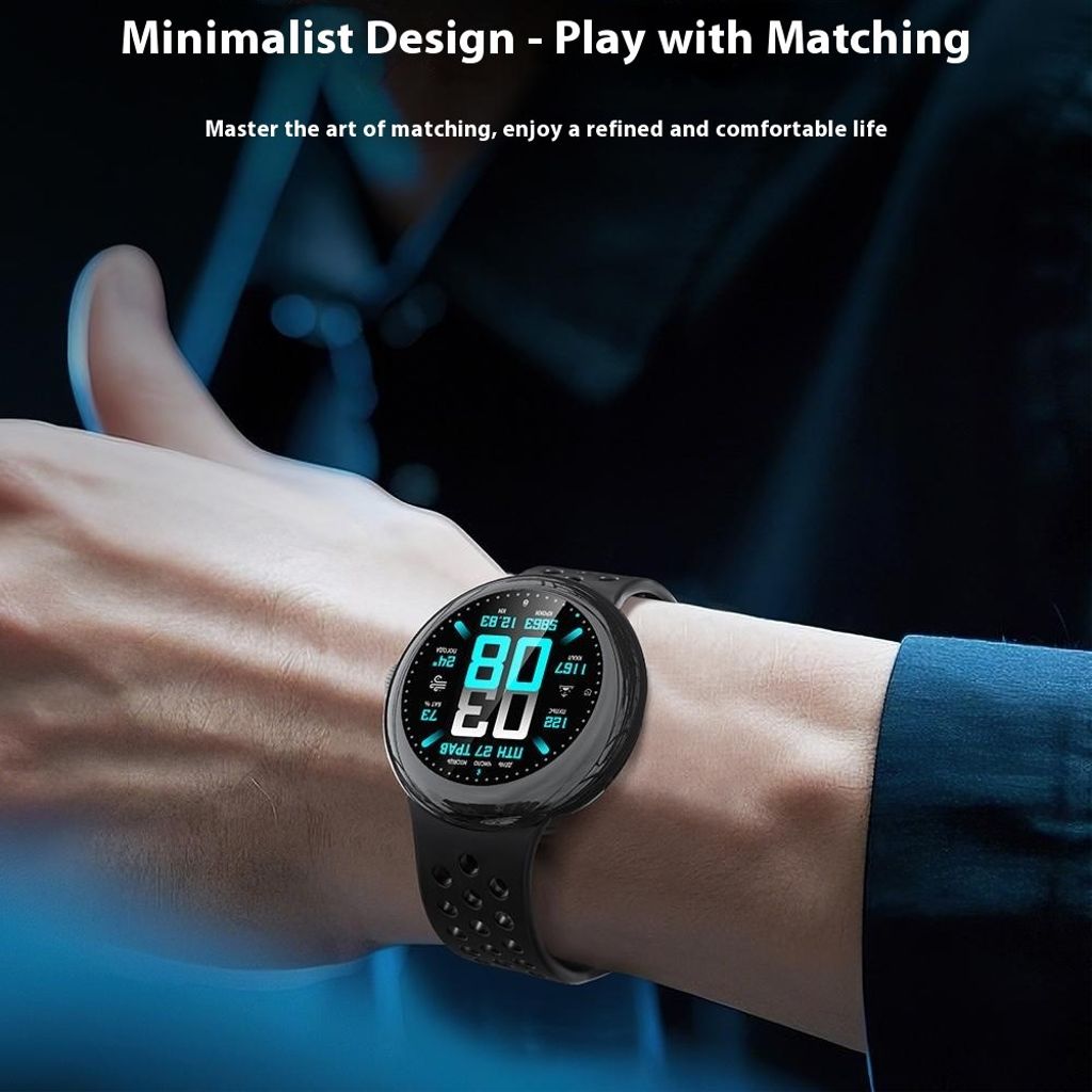 Google Pixel Watch 4 41mm Cover Fuld Beskyttelse – Blå