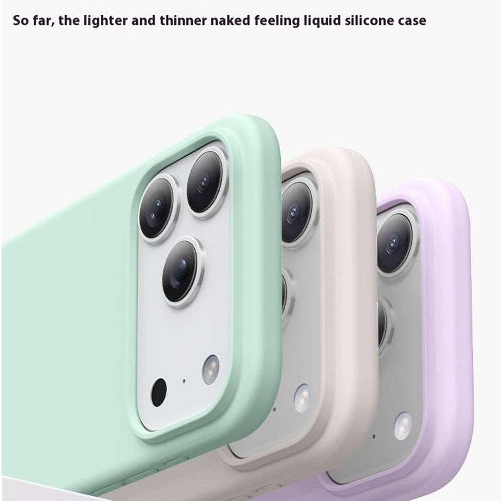 iPhone 18 Pro Max/17 Pro Max Deksel Ultra Tynn Silikon/Plast - Svart