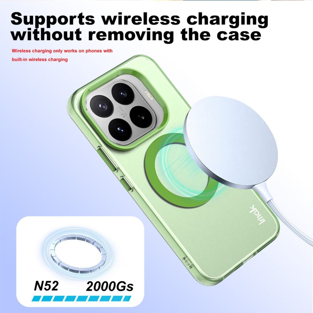 IMAK Xiaomi 17T MagSafe Deksel - Grønn