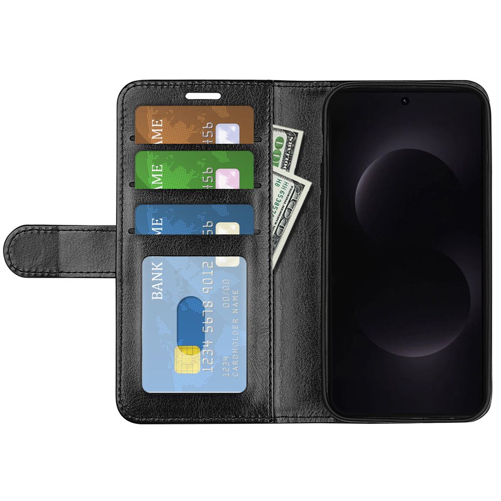 SiGN Lompakkokotelo Samsung Galaxy S26 Ultra - Musta