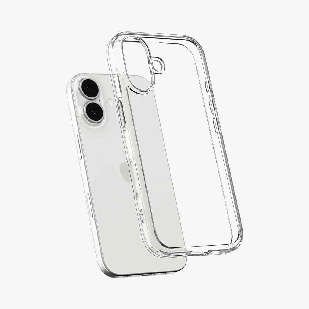 Spigen iPhone 17 Ultra Hybrid Deksel - Crystal Clear