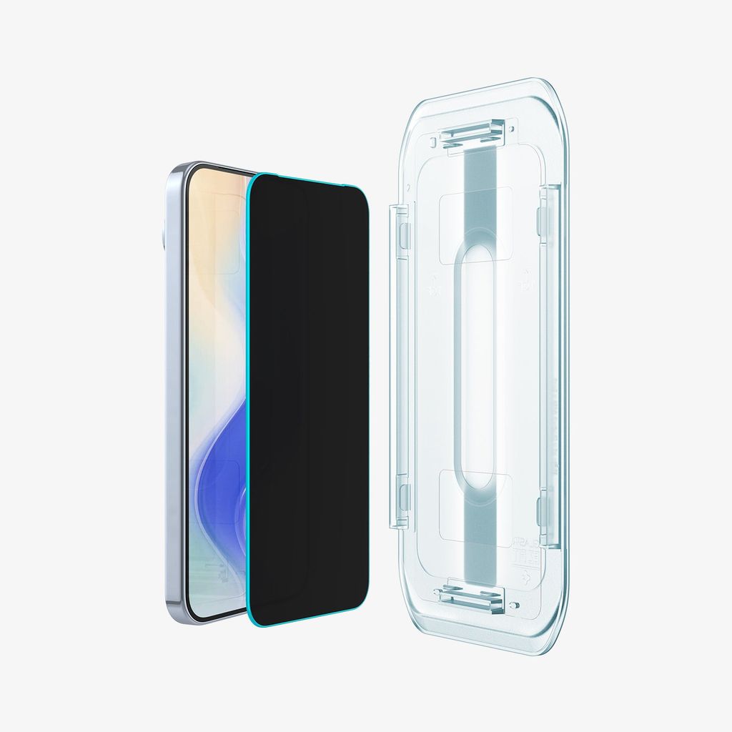 Spigen Glas.tR EZ Fit Pro Privacy Skjermbeskytter 2-paking til Google Pixel 11 Pro XL / Pixel 10 Pro XL / Pixel 9 Pro XL