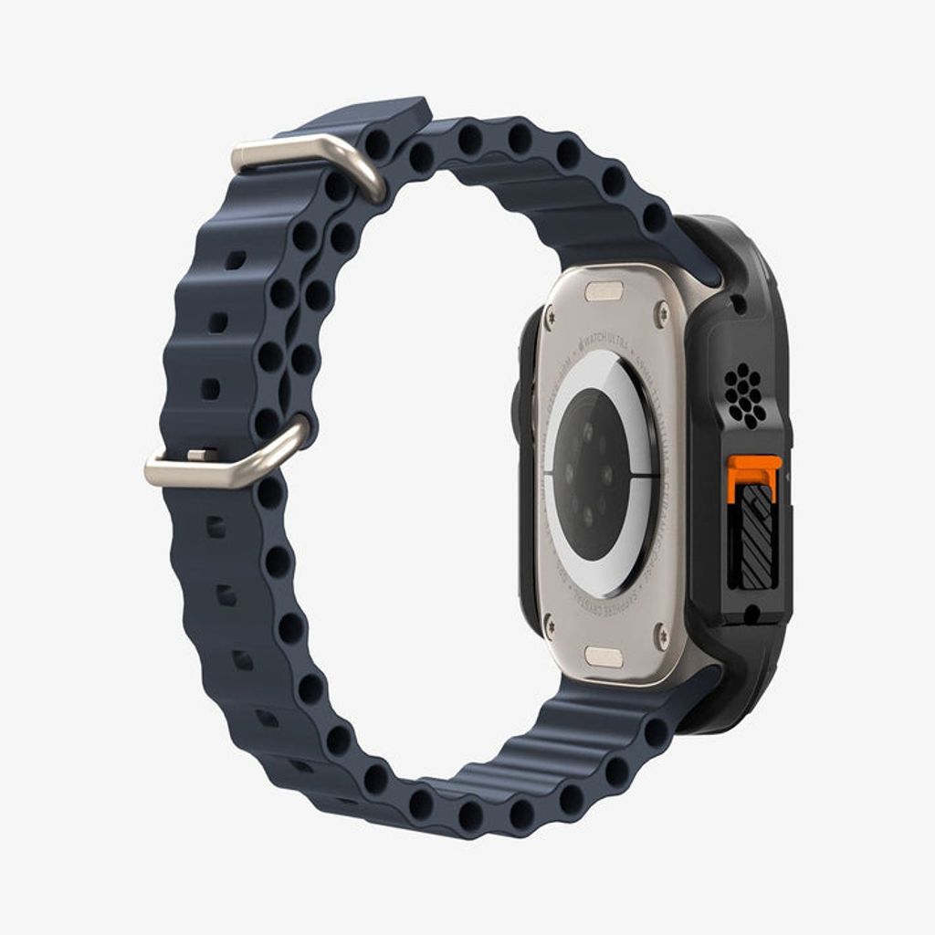 Spigen Apple Watch Ultra 4/3/2/1 49mm kuori Lock Fit - Musta