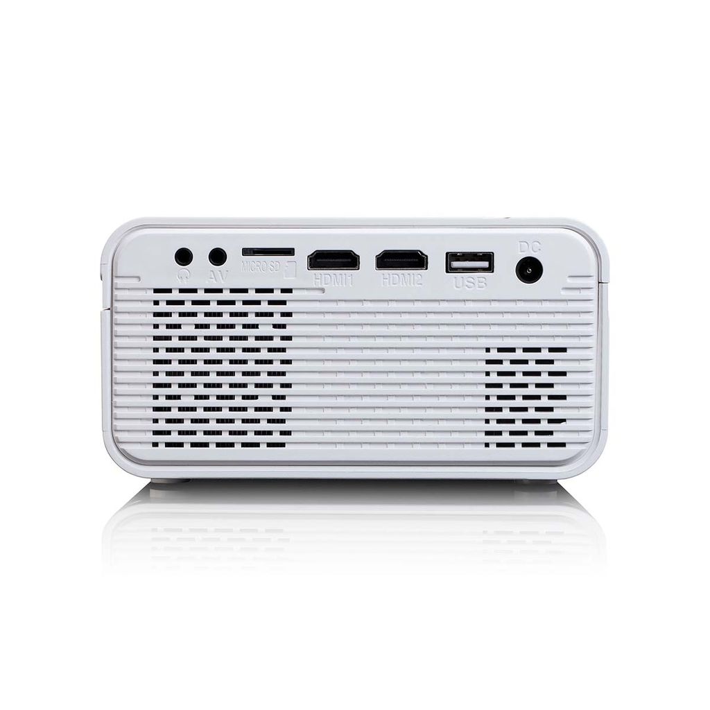 Nedis LCD-projektor med høj opløsning, Full HD 1080P - Hvid