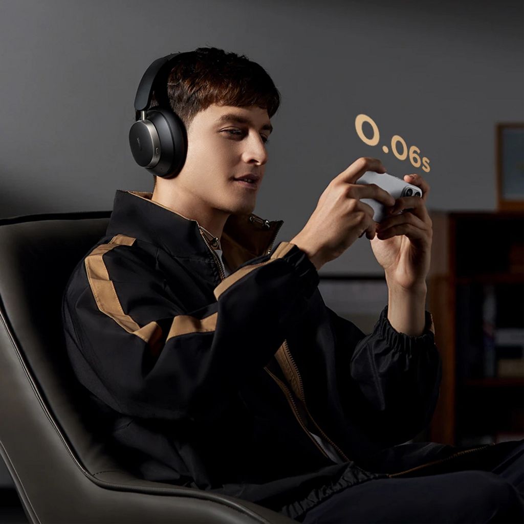 UGREEN HP206 trådløse over-ear hovedtelefoner med Bluetooth og ANC – Sort