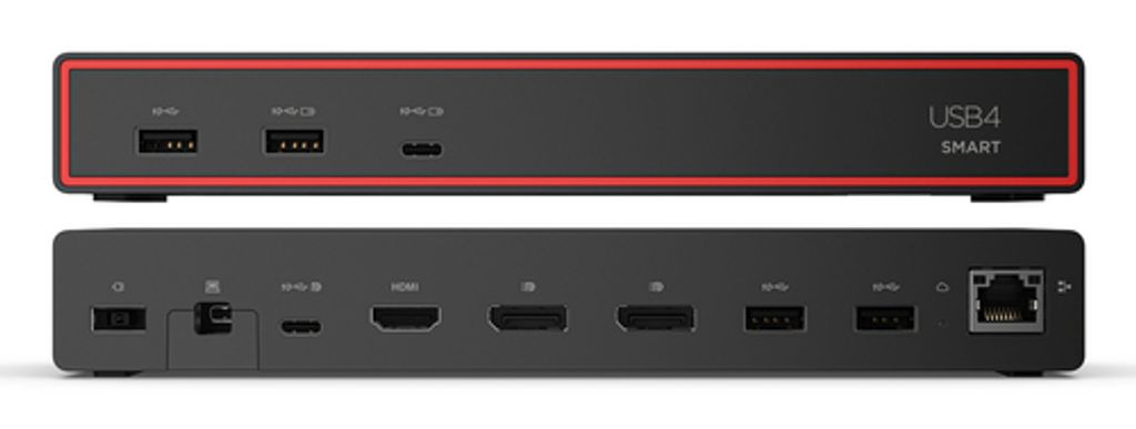 Lenovo ThinkPad Smart 5500 USB4 HDMI DP USB-C 1GbE Dokkingstasjon