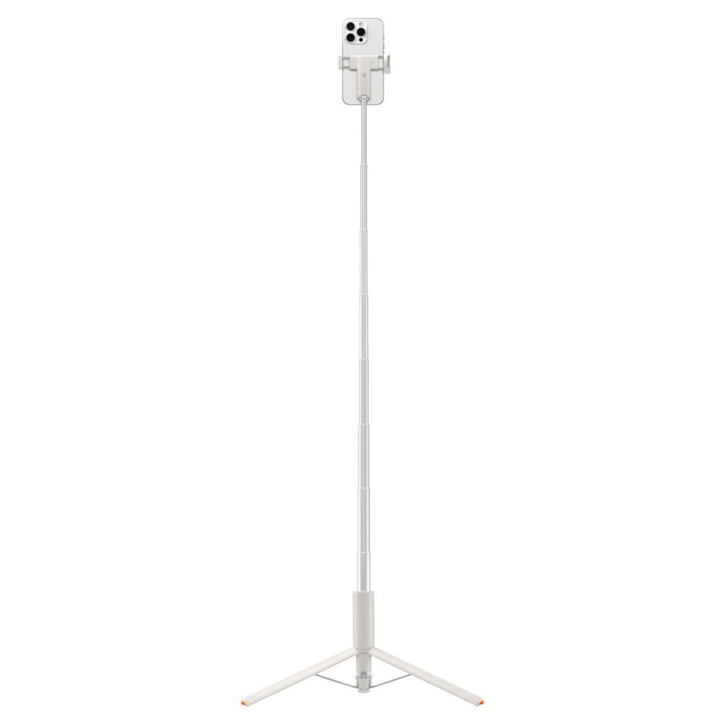 Spigen S541W Bluetooth selfiestang / stativ, 146 cm - hvit