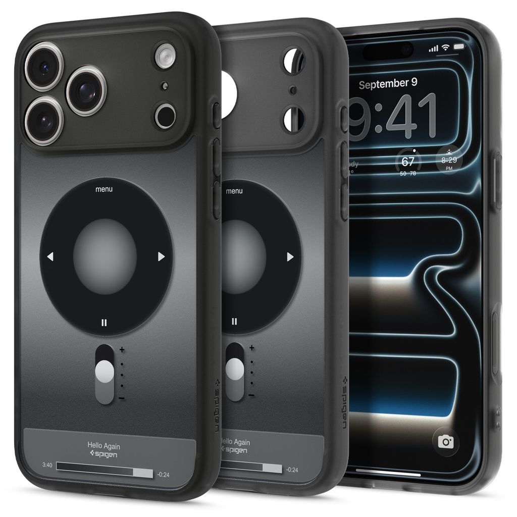 Spigen Ultra Hybrid MagFit Classic Skal till iPhone 18 Pro /17 Pro - Svart