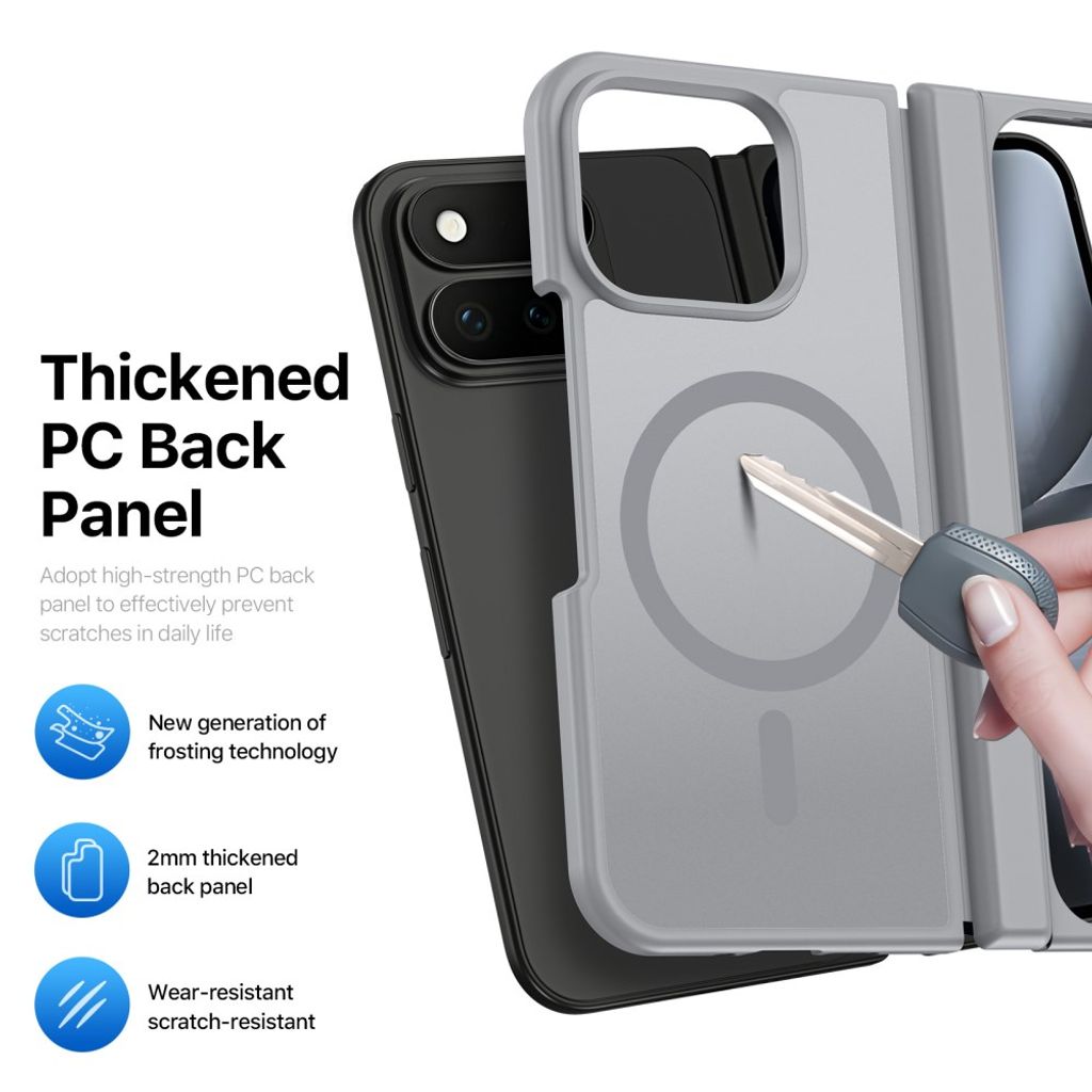 DUX DUCIS Google Pixel 11 Pro Fold MagSafe Deksel - Grå