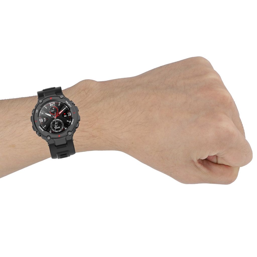 Huami Amazfit T-Rex/T-Rex Pro Klockarmband i Silikon - Svart