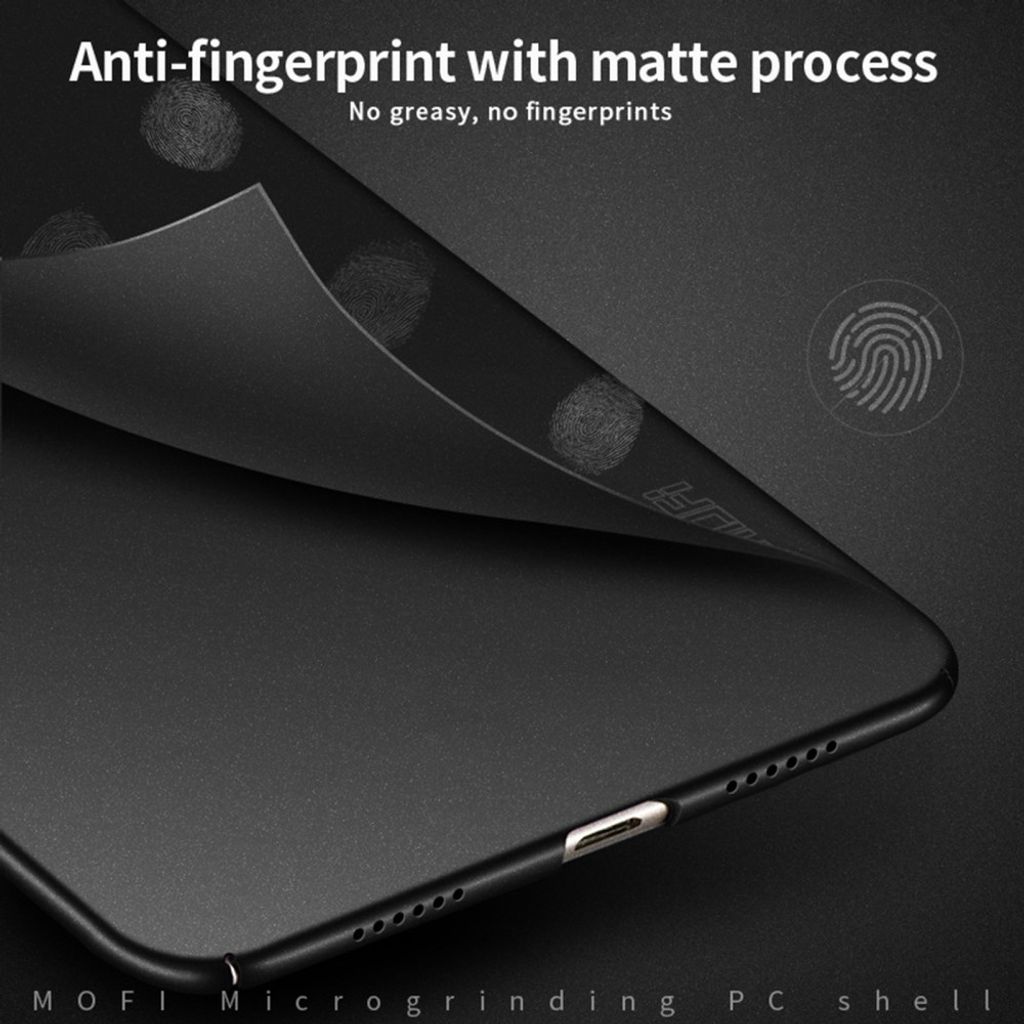 MOFI iPhone 18 Pro Max Slim Fit Kuori - Musta