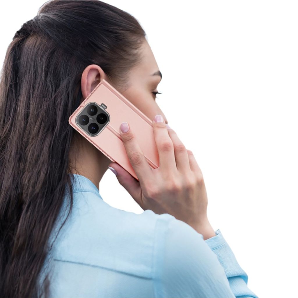 DUX DUCIS Xiaomi 17T Pro Lommeboketui i PU skinn - Rosa