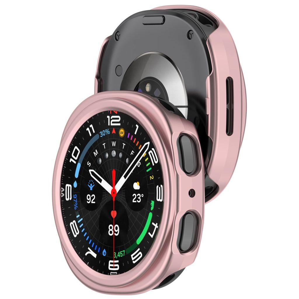 Samsung Galaxy Watch9 44mm Rammedeksel - Rose Pink