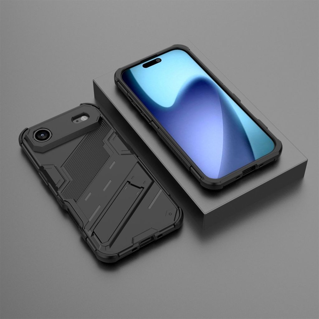 iPhone Air Skal med Stativ - Svart