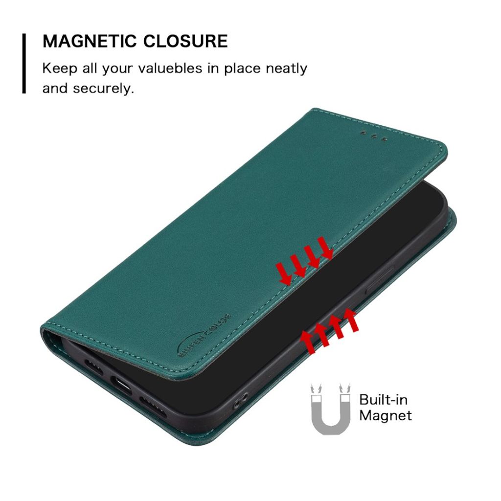 BINFEN COLOR Xiaomi Redmi 15C 5G / 15C 4G Kotelo - Vihreä
