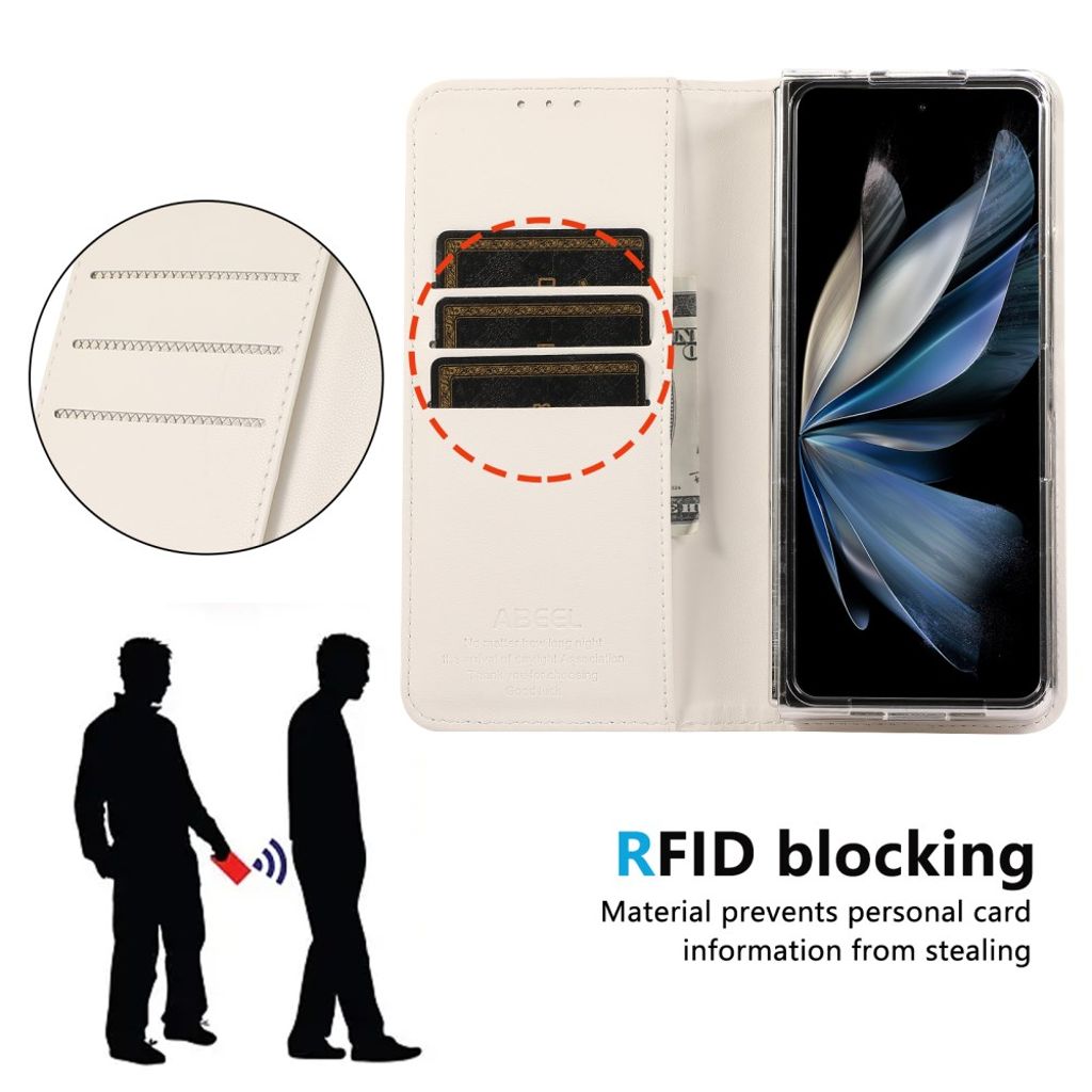 ABEEL Google Pixel 9 Pro Fold 5G Pungetui - Hvid