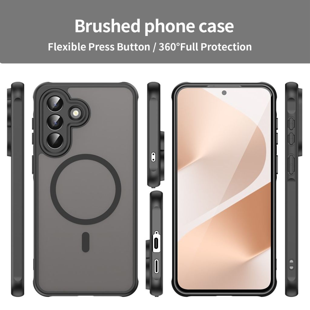 Samsung Galaxy A57 5G Deksel MagSafe-kompatibel – Svart