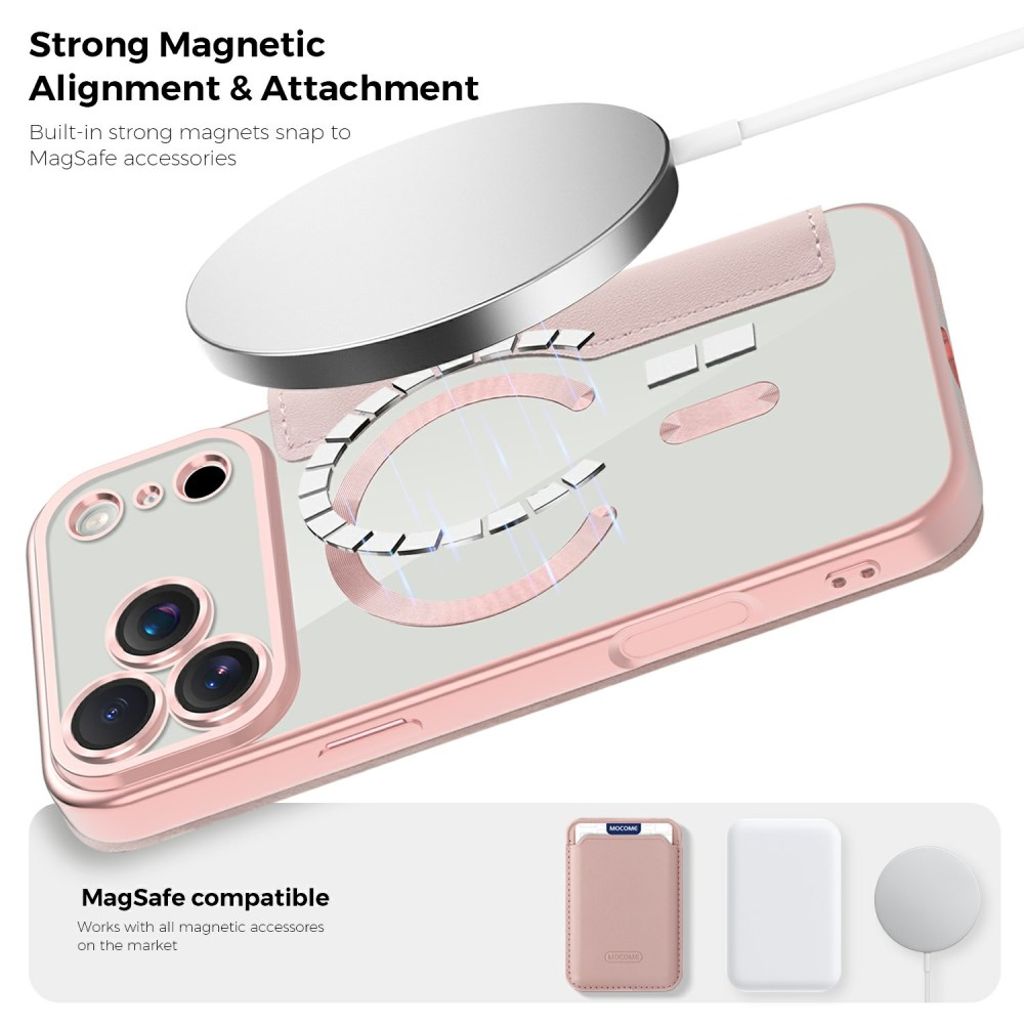 iPhone 17 Pro Kotelo MagSafe - Vaaleanpunainen