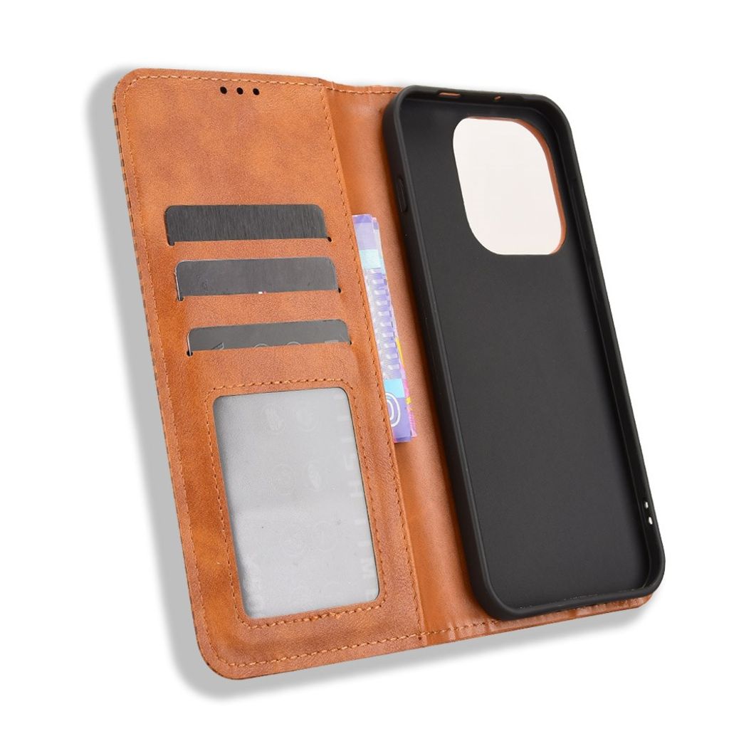 OnePlus 15 5G Wallet Cover - Brown
