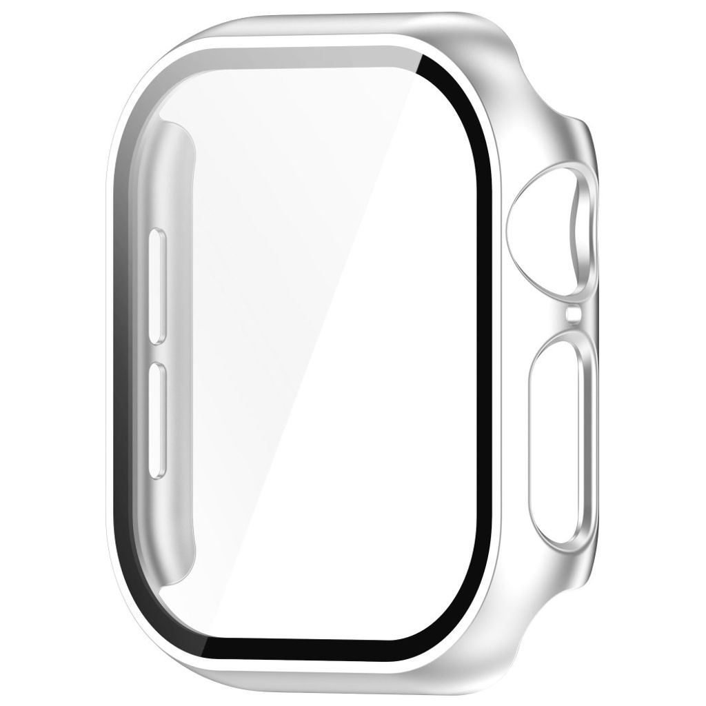 Apple Watch Series 11/10 46 mm deksel med skjermbeskytter – sølv