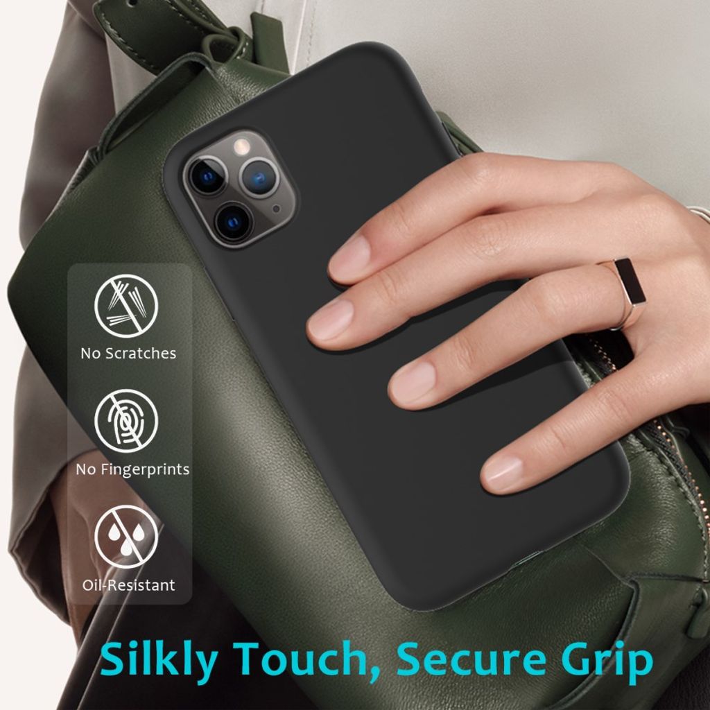 iPhone 11 Pro Silikone Cover - Sort