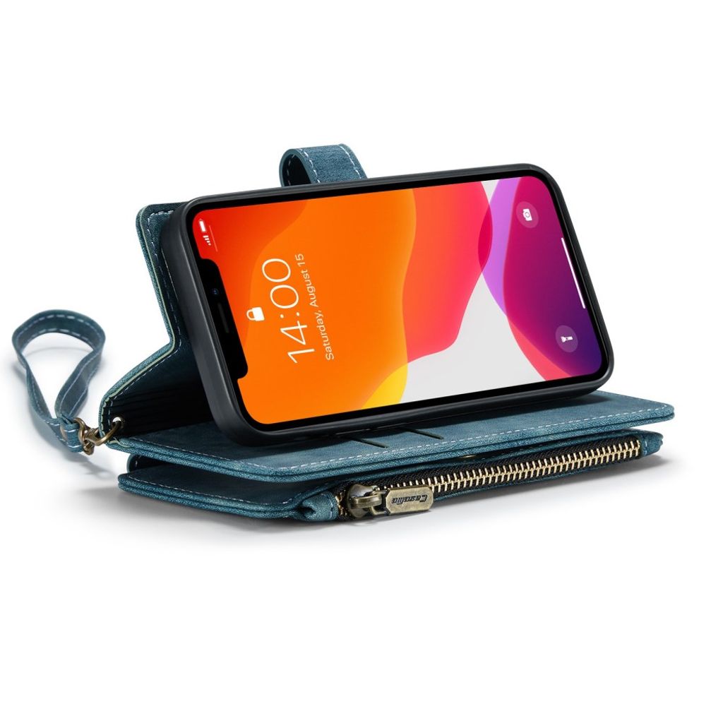 CASEME iPhone 12 Mini Cover with Stand - Blue