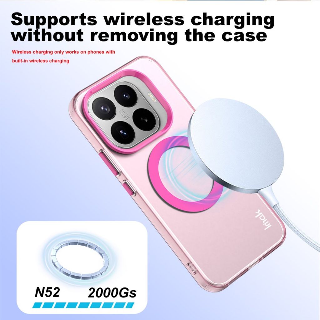 IMAK Xiaomi 17T Pro MagSafe Deksel - Rosa
