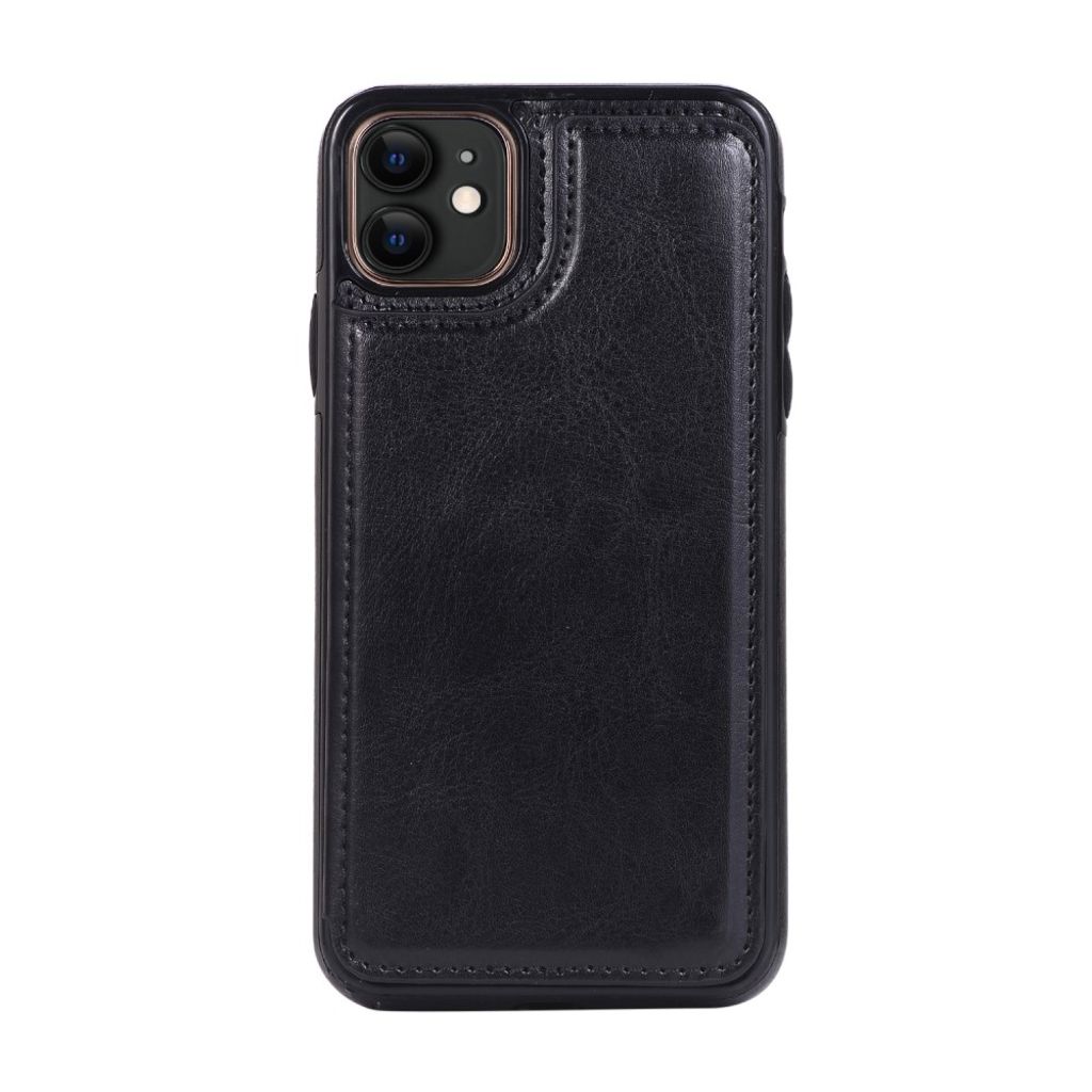 iPhone 11 Kuori Korttipaikka - Musta
