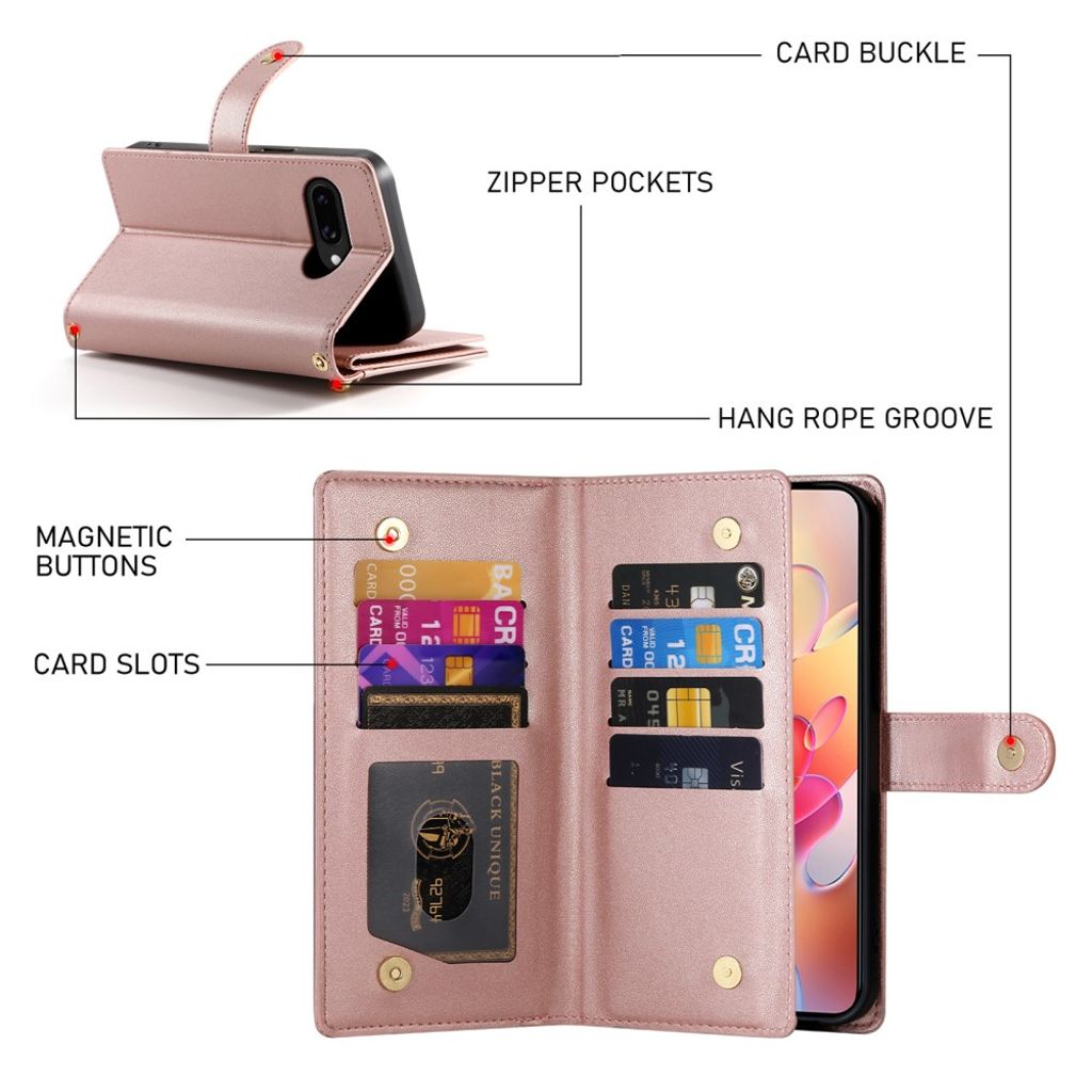 Samsung Galaxy A17 5G / A26 5G Etui med Bærerem - Rosa