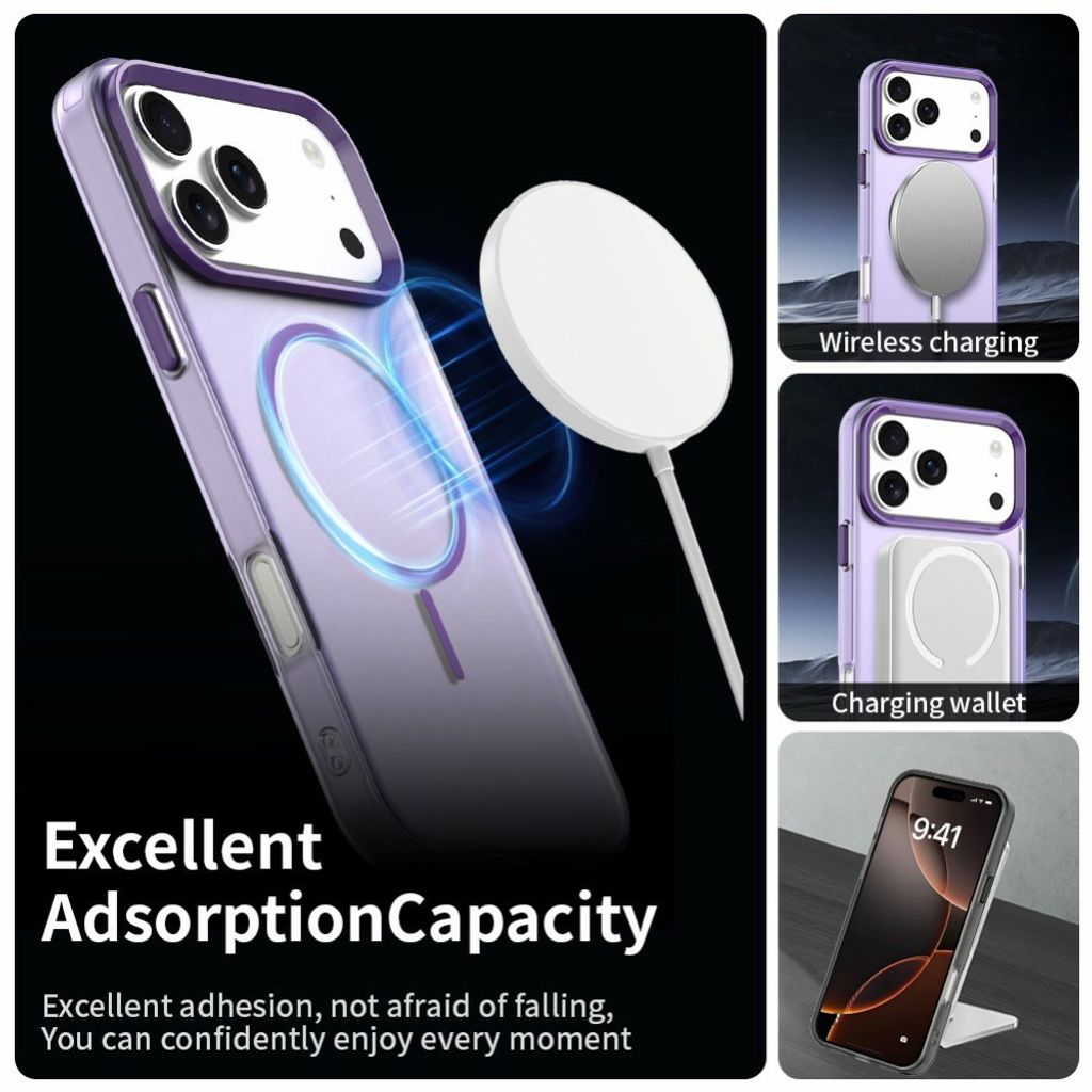 iPhone 18 Pro Max/17 Pro Max MagSafe Skal - Lila